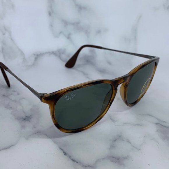 SOLD-Ray-Ban Erika RB4171 Green Lens Sunglasses - Picture 4 of 9